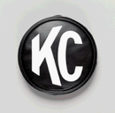 COVER - 5 IN RND BLK VINYL W/WHT KC (PR)-0