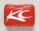 COVER - 6X9 RECT RED VINYL W/WHT KC (PR)-0