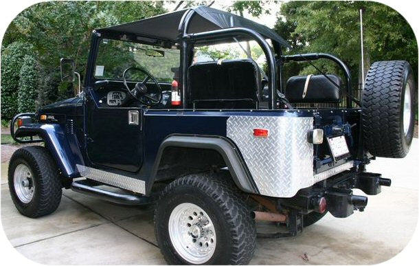 Diamond Plate Corner Skin for Toyota Land Cruiser FJ40-929