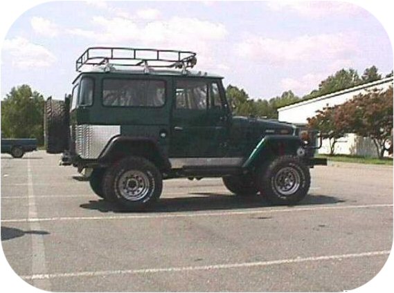 Diamond Plate Corner Skin for Toyota Land Cruiser FJ40-927