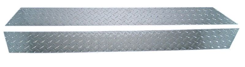 Aluminum Wrap-Around Side Rocker Panels (pair) - Diamondplate-0
