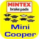 Mintex Front & Rear Disc Brake Pads Mini Cooper S 01-05-12931