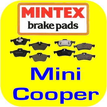 Mintex Front & Rear Disc Brake Pads Mini Cooper S 01-05-12931