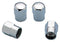 Valve Stem Caps - Set of Four Chrome-0