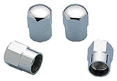 Valve Stem Caps - Set of Four Chrome-0