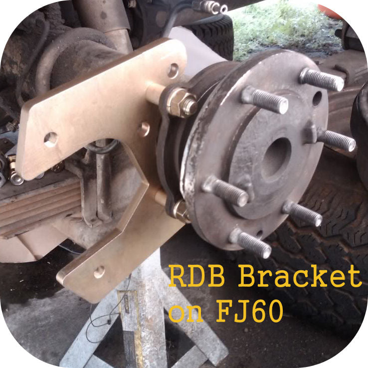 Rear Disc Brake Brackets Toyota Land Cruiser FJ40 FJ45 FJ55 FJ60 62 Co ...