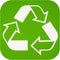Recycle Vinyl Sticker Go Green Decal Glass Plastic Trash-0