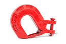 Winch Hook - Forged, Red