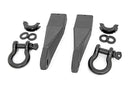 Tow Hook Brackets D-Ring Combo for GMC Sierra 2500 HD 2WD/4WD (2020-2026)