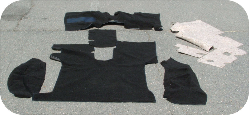 Suzuki Samurai Full Carpet Kit in Black-19269