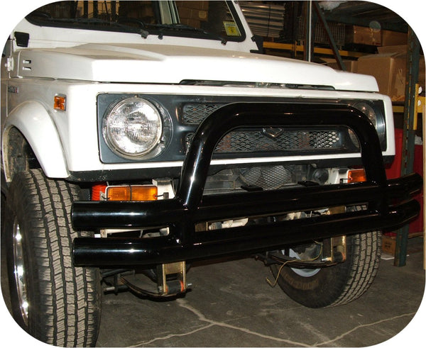 Front Double Tube Bumper for Suzuki Samurai-0