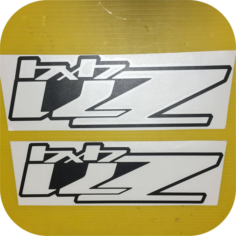 2 Black White Z71 4x4 Silverado GMC Sierra Pickup Bed Side Decal Sticker 2007up-0