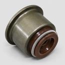 Single valve stem seal detail on light gray background