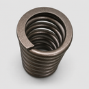 Single valve spring detail on light gray background