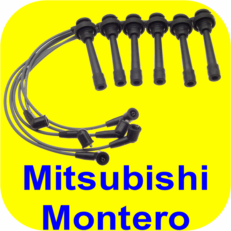 Ignition Spark Plug Wire Set Mitsubishi Montero & Sport