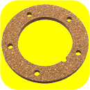 Fuel Sending Unit Gasket Cork Mercedes Benz 63-75