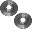 Front Disc Brake Rotors for Toyota Starlet 81-84 PAIR