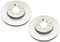 Front Disc Brake Rotors Toyota Celica GT ST 86-89 pair