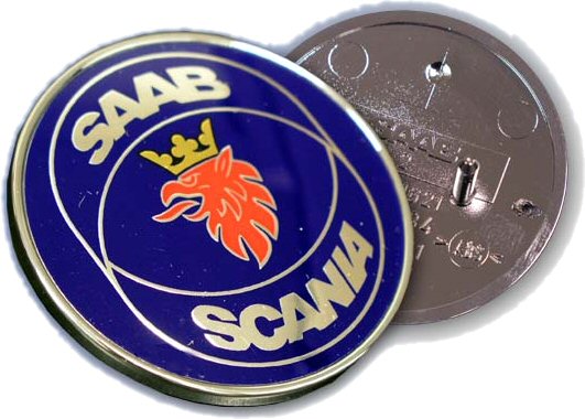 Saab Scania Hood Emblem