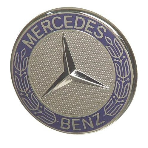 Hood Star Emblem Mercedes Benz 300 380 450 500 560 600 SL SEC CL500 SLK230 ML320