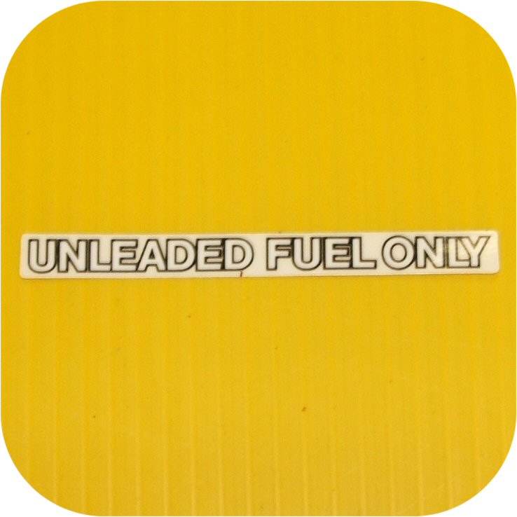 Unleaded Fuel Decal For Toyota Land Cruiser FJ40 FJ60 Sticker