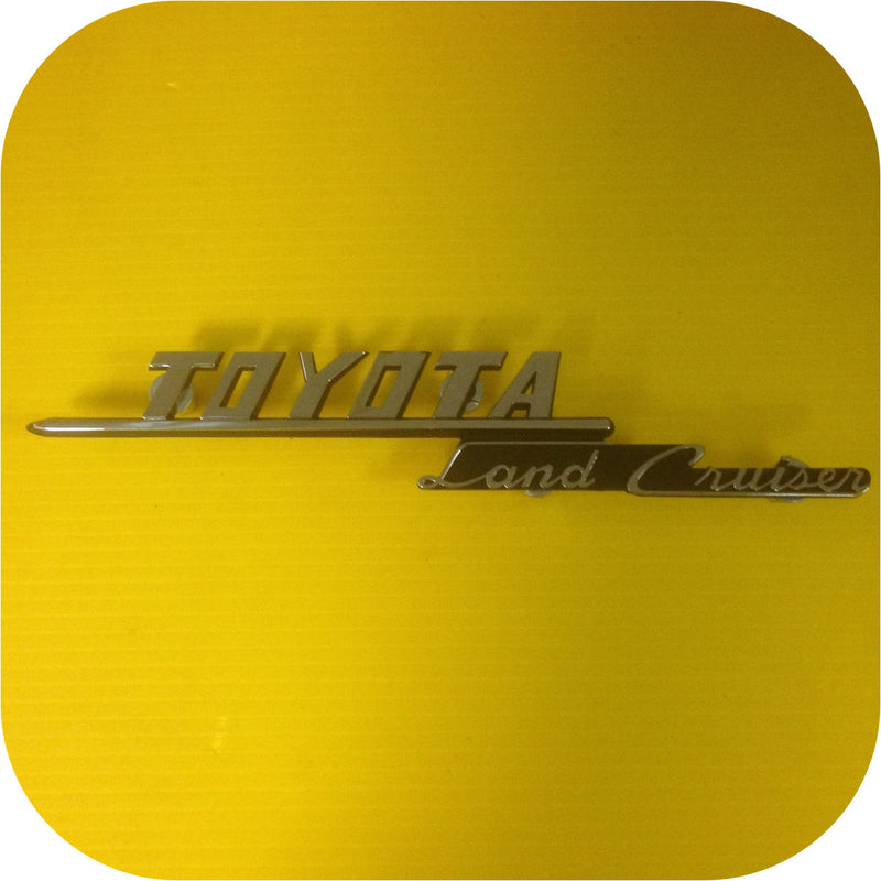 Side Apron Emblem Toyota Land Cruiser FJ40 69-74