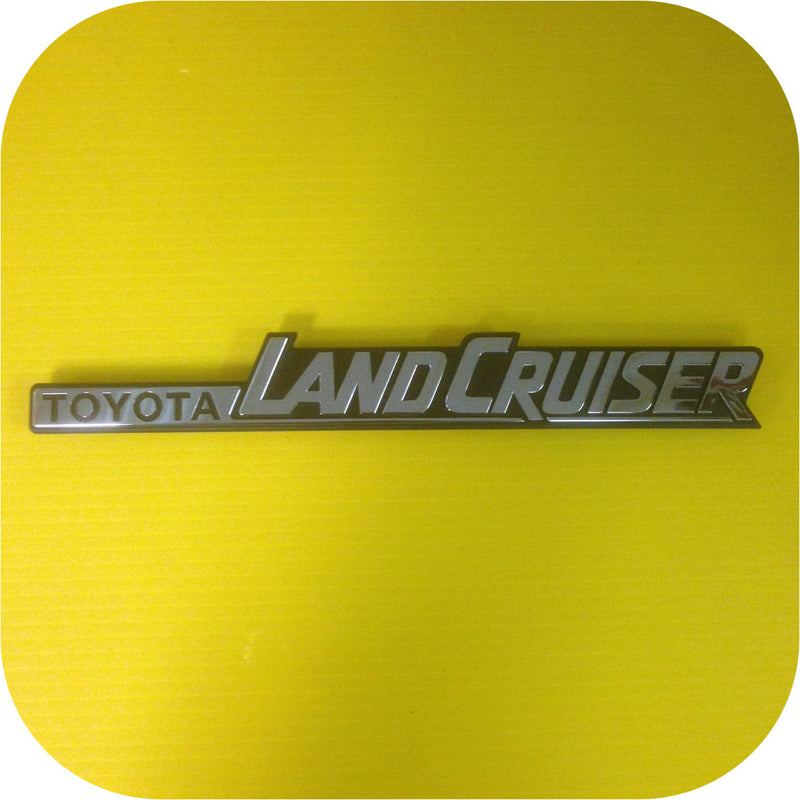 Rear Quarter Emblem Toyota Land Cruiser FJ60 FJ62