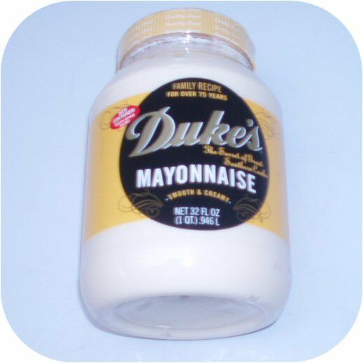 Duke&#039;s Mayonnaise 1 Quart Jar of Duke Dukes thick, creamy Mayo sauce