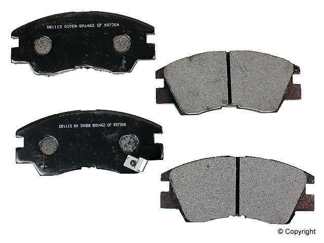 Front Brake Pads Mitsubishi Mighty Max Dodge D50 Raider