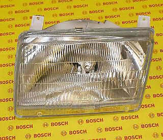 HEADLIGHT LENS- LEFT Mercedes 190D 2.5  201.126 1987 - 1993