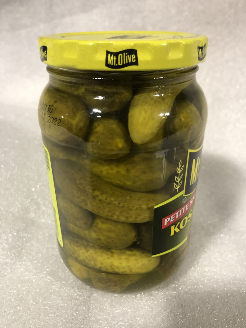 Mount Olive Petite Snack Cruncher Kosher Dills Pickles Mt