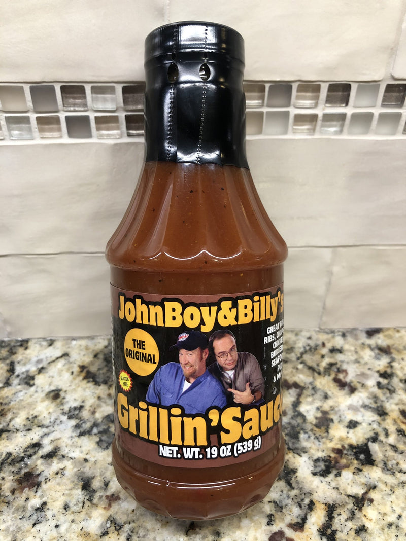 John Boy and Billy's Original Barbecue Grillin Sauce BBQ Wings pork chicken