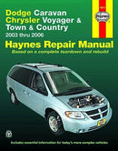 Repair Manual Book Dodge Caravan Chrysler Voyager T/C