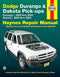 Repair Manual Book Dodge Durango & Dakota Pickup Truck