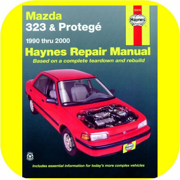 Repair Manual Book Mazda 323 and Protege 90-00 Owners