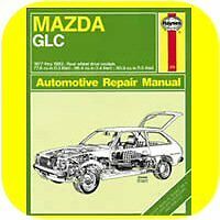 Repair Manual Book Mazda GLC RWD 1.3 1.5 77-83 Owners