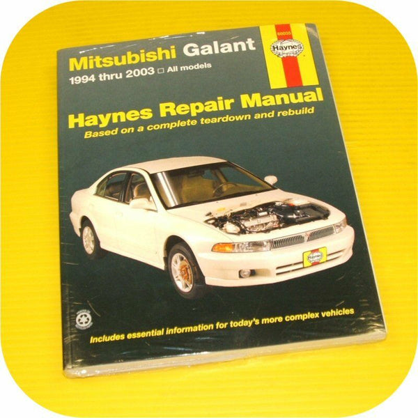 Repair Manual Book Mitsubishi Galant 94-03 Owners Shop