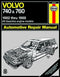 Repair Manual Book Volvo 740 760 Wagon Sedan Owners