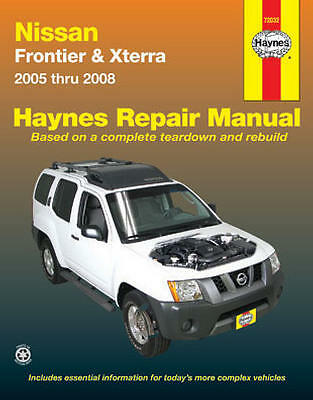 Repair Manual Book for Nissan Frontier Truck Xterra 05-08