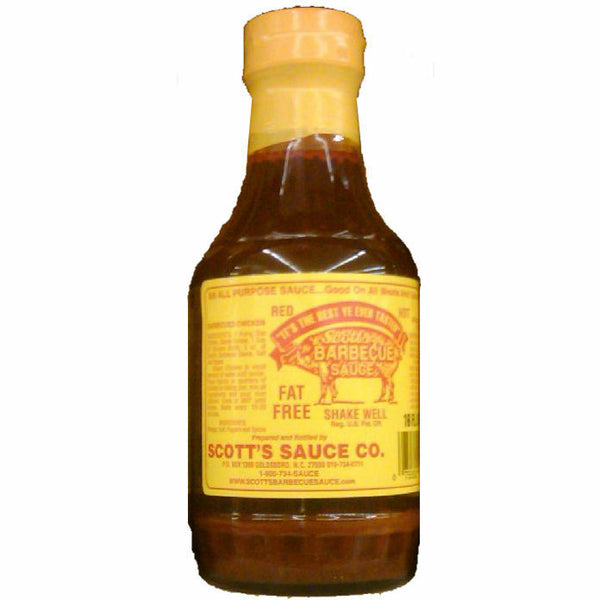 Scott&#039;s Spicy Fat & Sugar Free Homemade Barbecue Sauce Pork Chicken BBQ Ribs NC