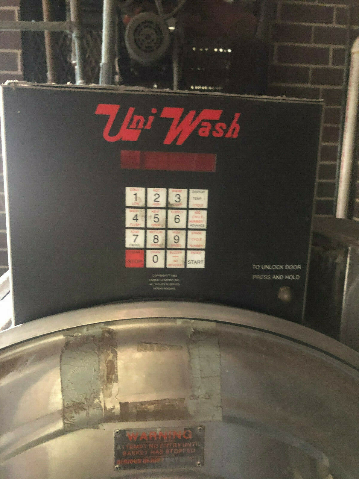 UniMac Uniwash Washer Extractor Washing Machine UW50P4 – JTOutfitters