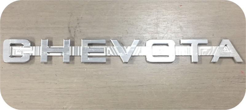 Chevota Front Radiator Grill Emblem for Toyota Land Cruiser FJ40 FJ45 V8 SBC-22695