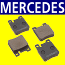 Rear Brake Pads Mercedes Benz CL S 500 600 sel 140 210