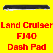 Reproduction Poly Dash Pad for FJ40 FJ45 Land Cruiser