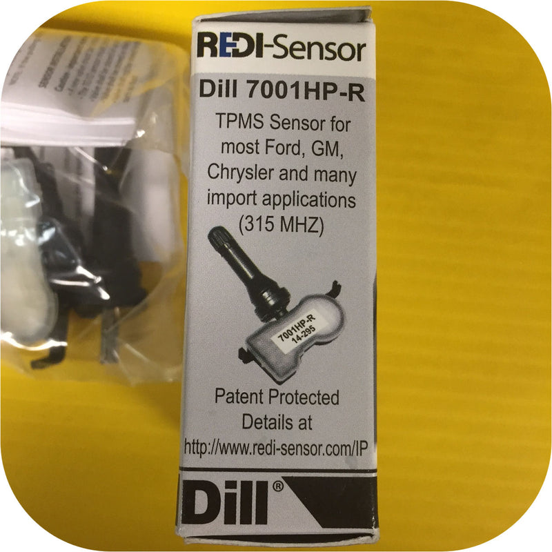 TPMS Tire Sensor Chevy Silverado GMC Sierra Pickup Truck Dill RediSensor 315 Mhz