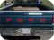 RED 87-93 Ford Pickup Truck Fleetside Bronco Tailgate Vinyl Letters Decal Rear