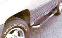 Grizzly Oval Side Bars 98-01 Tacoma Std Cab