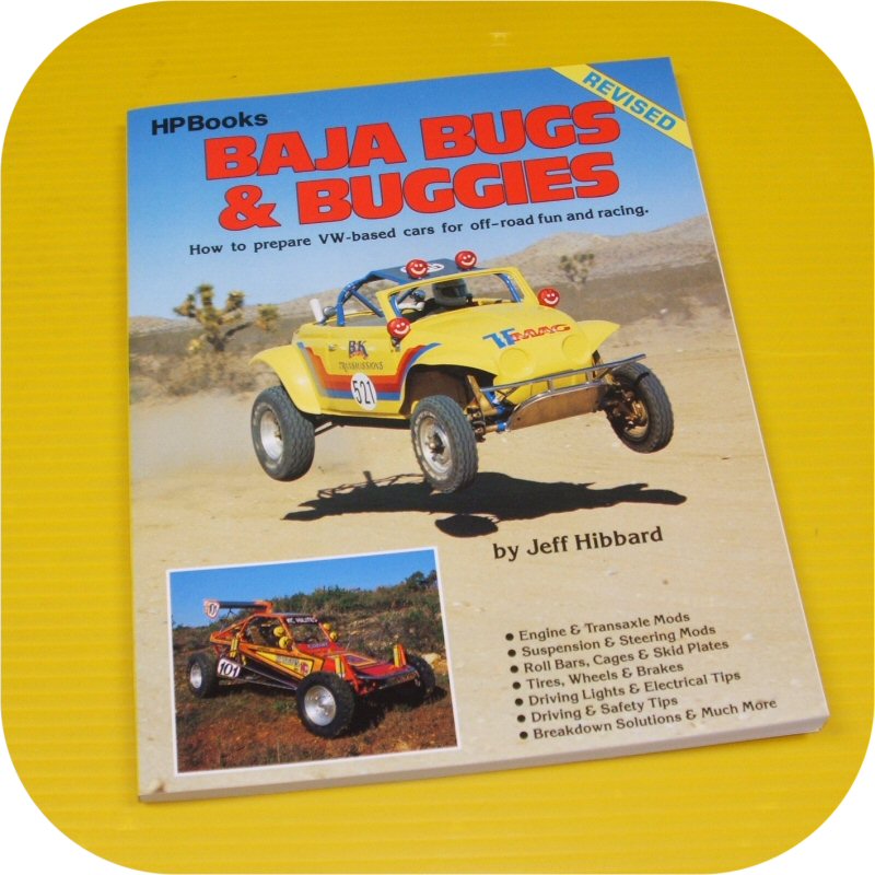 VW Baja Bugs & Buggies Book Sand Rail Dune Buggy Volkswagen Manx Frame Beam 1600