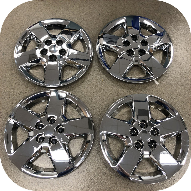 Chrome Wheel Cover Hub Caps for 08-12 Chevy HHR Malibu 16" Wheel