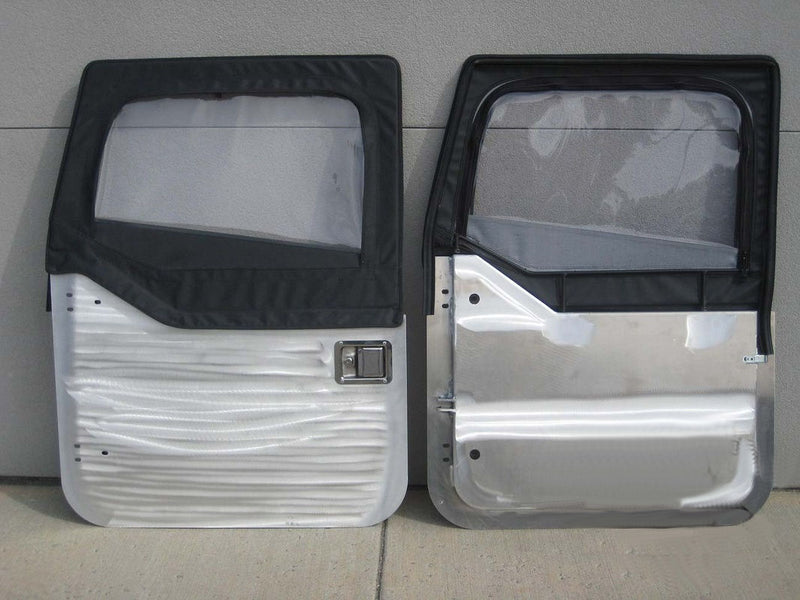 Aluminum Half Doors (pair) for use with Bestop Uppers